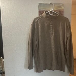 Van Heusen Men's Brown Button-Down Shirt